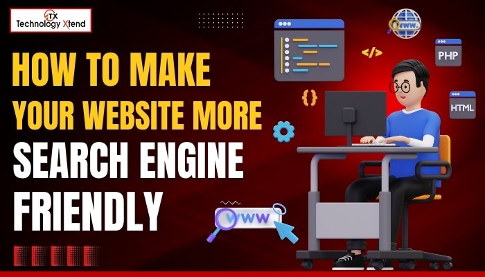 Search engine friendly website
